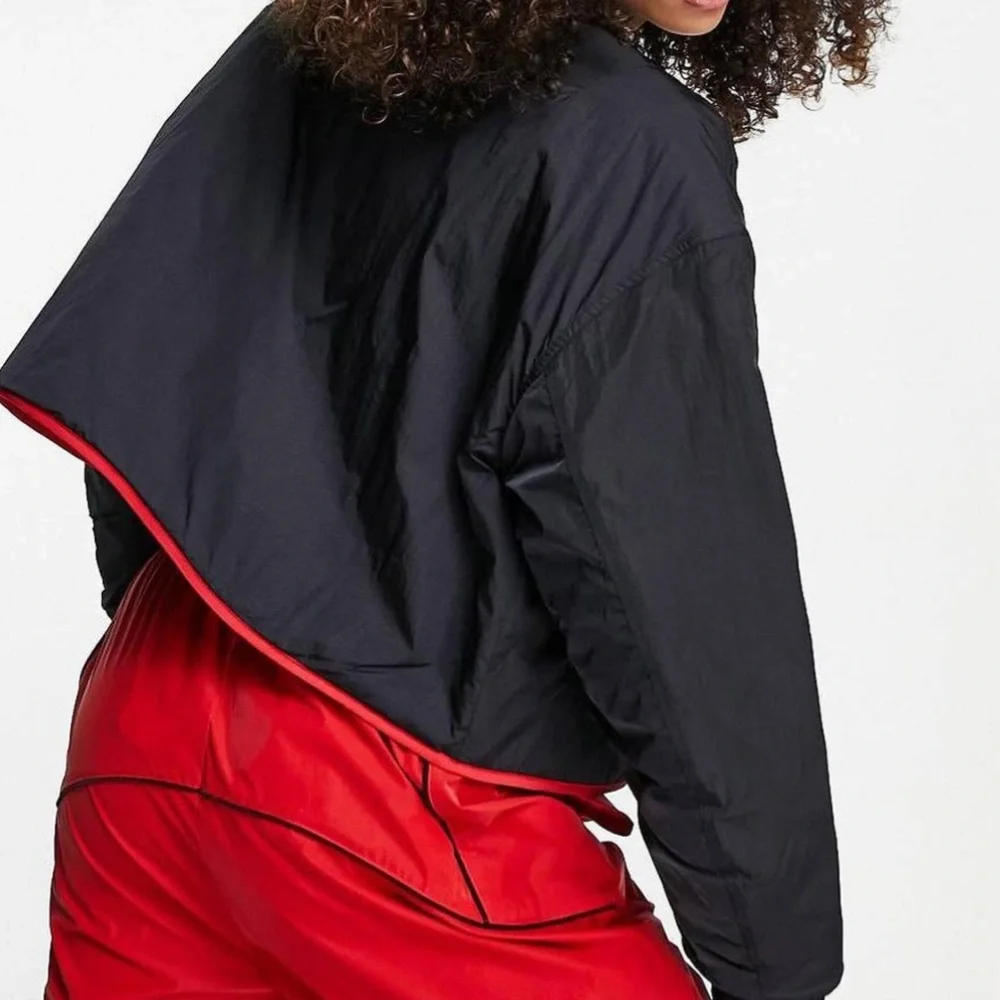 Nike Air Jordan Flight Cropped Bomber Reversible Jacket